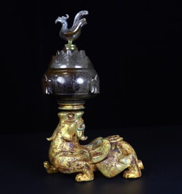 A Exquisite Hotan Jade Auspicious Beast Censer