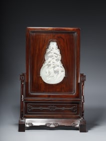 Hetian Jade Gourd Pattern Ornament