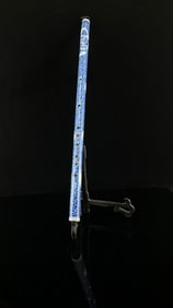 A Huge Blue and White Landscape Pattern Dizi