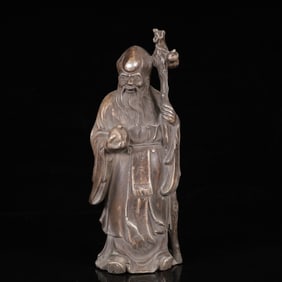 An Exquisite Silver Figure Ornament