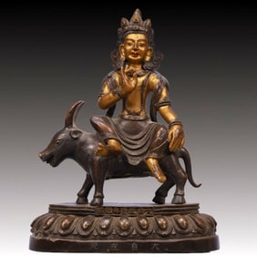 A Solemn A Rare Buddha Statue