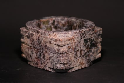 An Archaic Gaogu Jade Cong