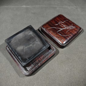 A Rare Square Inkstone