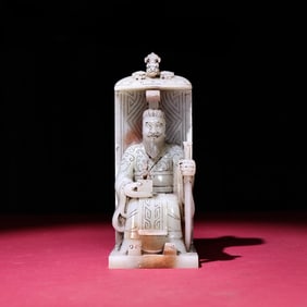 A Exquisite Hotan Jade Figures Ornament