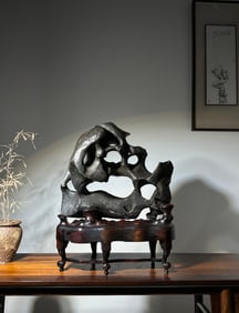 An Exquisite Taihu Stone Ornament