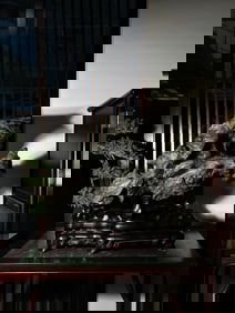 An Exquisite Lingbi Stone Ornament