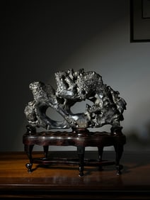 An Exquisite Taihu Stone Ornament