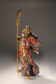 An Exquisite Cloisonne Guanyu