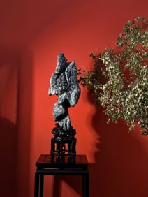 An Exquisite Lingbi Stone Ornament