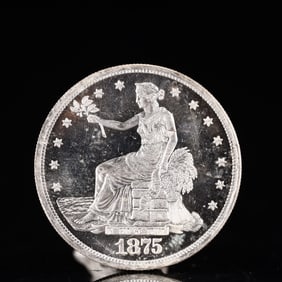 USA Trade Dollar 1875 Coin