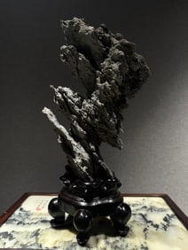 An Exquisite Baiying Stone Ornament