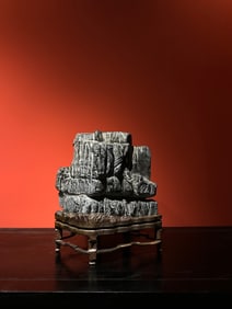 An Exquisite Lingbi Stone Ornament