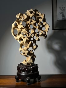 An Exquisite Taihu Stone Ornament