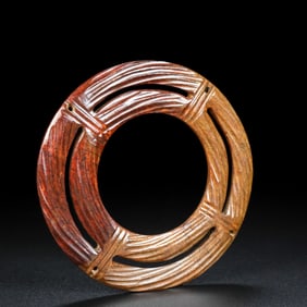 An Exquisite White Jade Ornament