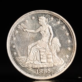 USA Trade Dollar 1885 Coin