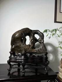 An Exquisite Taihu Stone Ornament