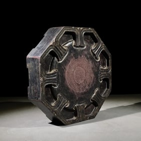 An Exquisite with poem Inkstone