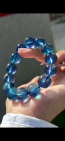 An Exquisite Aquamarine Bracelets