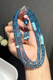 An Exquisite Aquamarine Bracelets