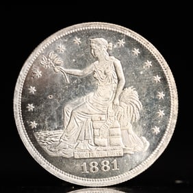 USA Trade Dollar 1881 Coin