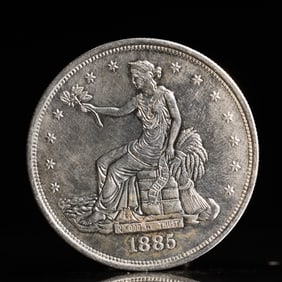 USA Trade Dollar 1885 Coin