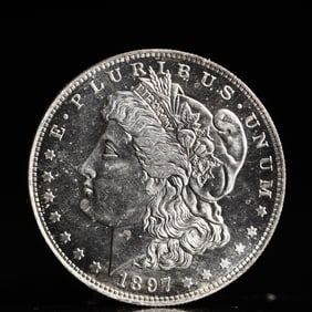 USA Morgan Dollar 1897 Coin