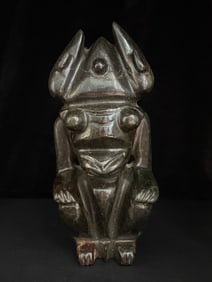 An Exquisite White Jade Figure Ornament