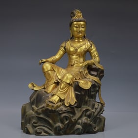 A Rare Statue of Avalokitesvara