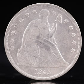 USA One Dollar 1843 Coin