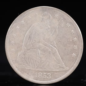 USA One Dollar 1853 Coin
