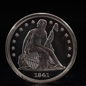 USA One Dollar 1841 Coin