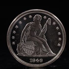 USA One Dollar 1846 Coin