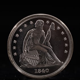 USA One Dollar 1840 Coin