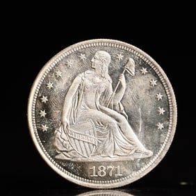 USA One Dollar 1871 Coin