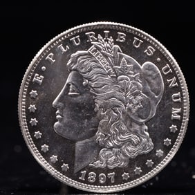 USA Morgan Dollar 1897 Coin