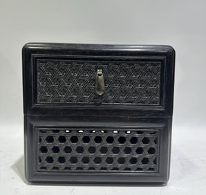 An Exquisite Zitanwood Hollow Box