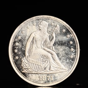 USA One Dollar 1871 Coin
