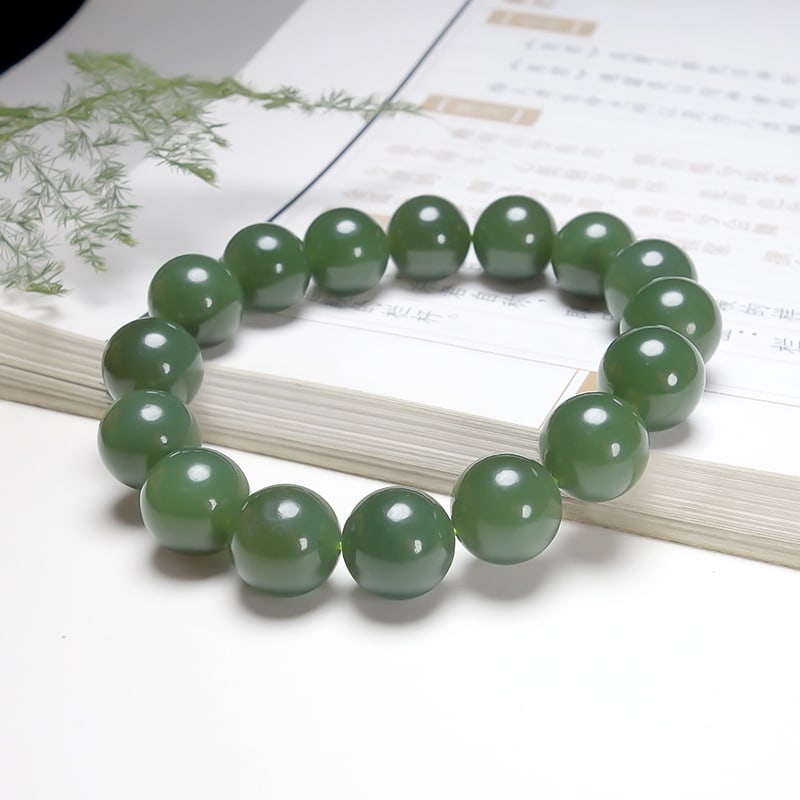 An Exquisite Jasper Bracelets - 4