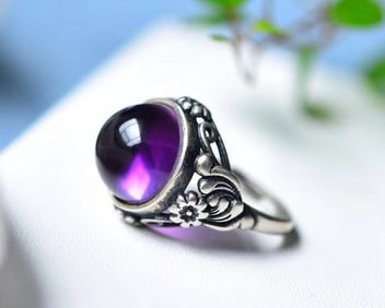 An Exquisite Crystal Ring