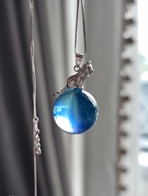 An Exquisite Aquamarine Necklace