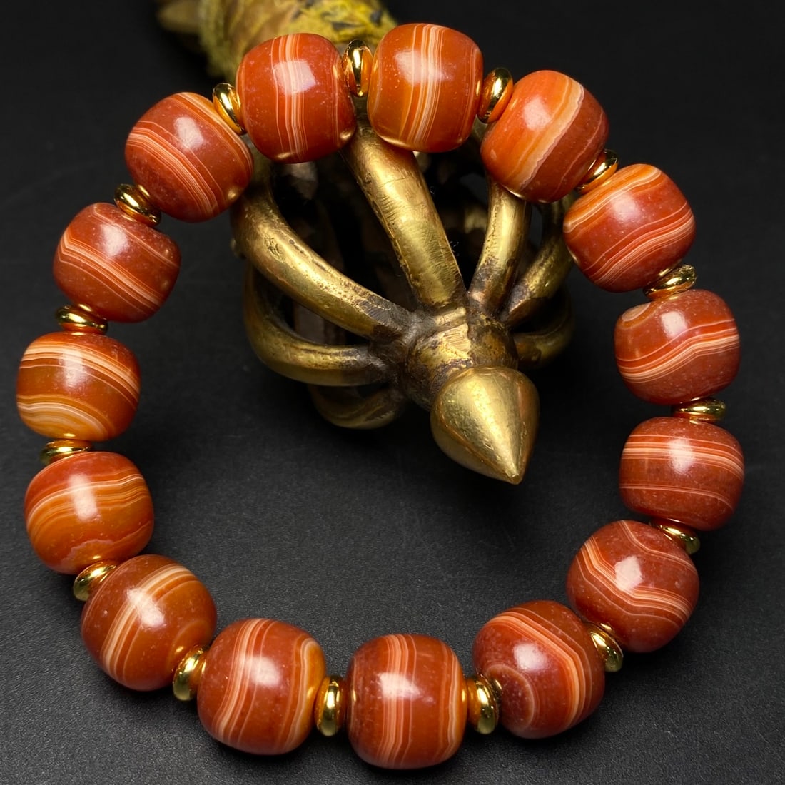 A Precious Agate Bracelets - 5