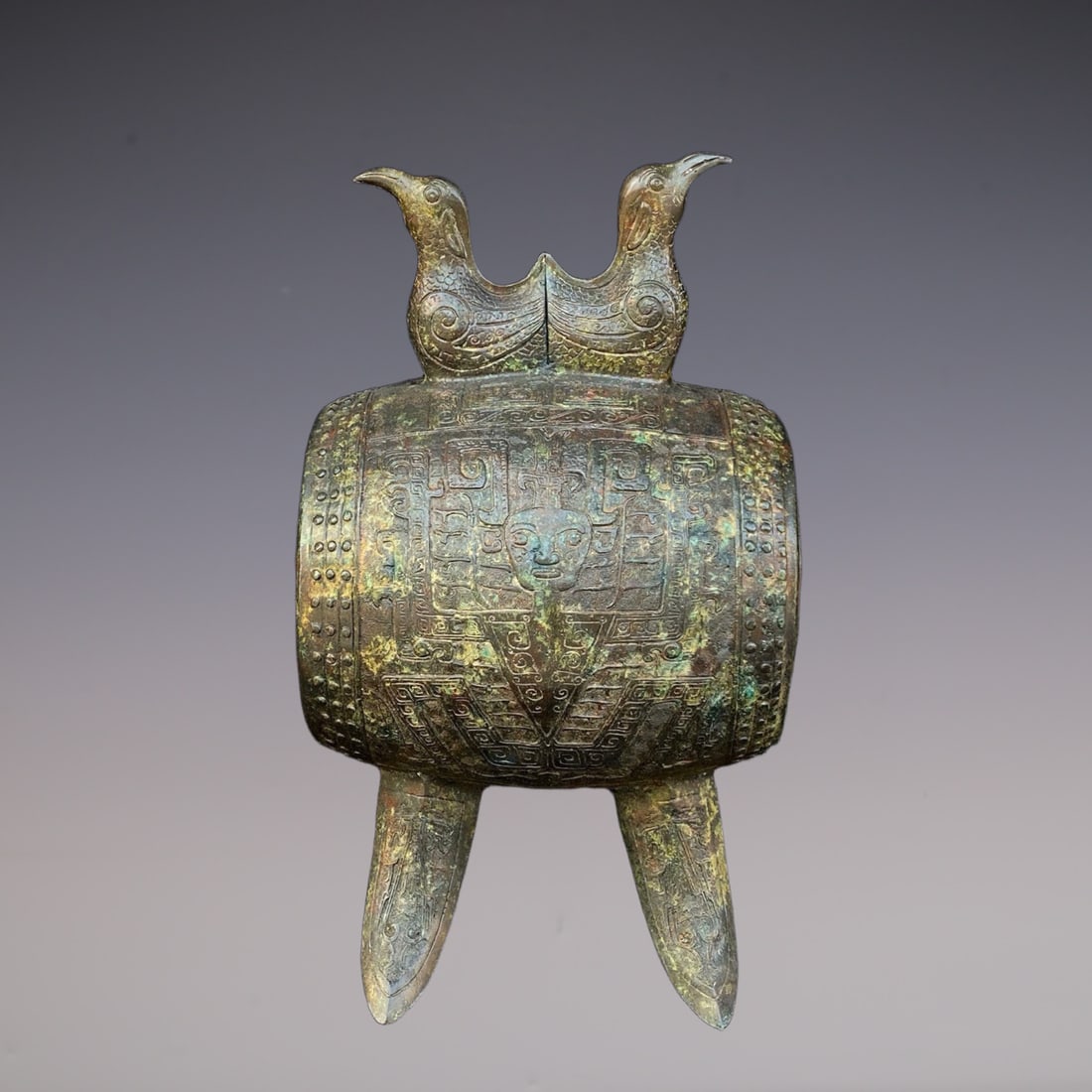 An Exquisite Bronze With Inscription Ornament (1 of 8)