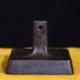 An Exquisite Bronze Buddha Statue Pattern Ornament