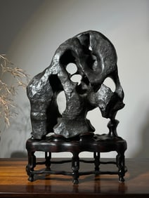 An Exquisite Taihu Stone Ornament