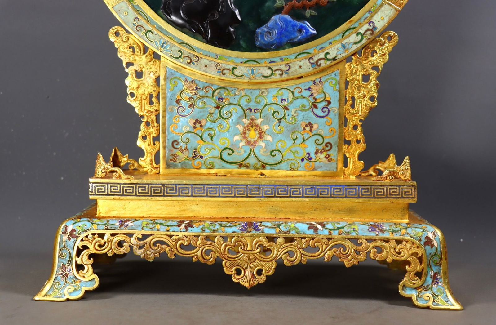 Hetian Jasper Human Pattern Screen - 6