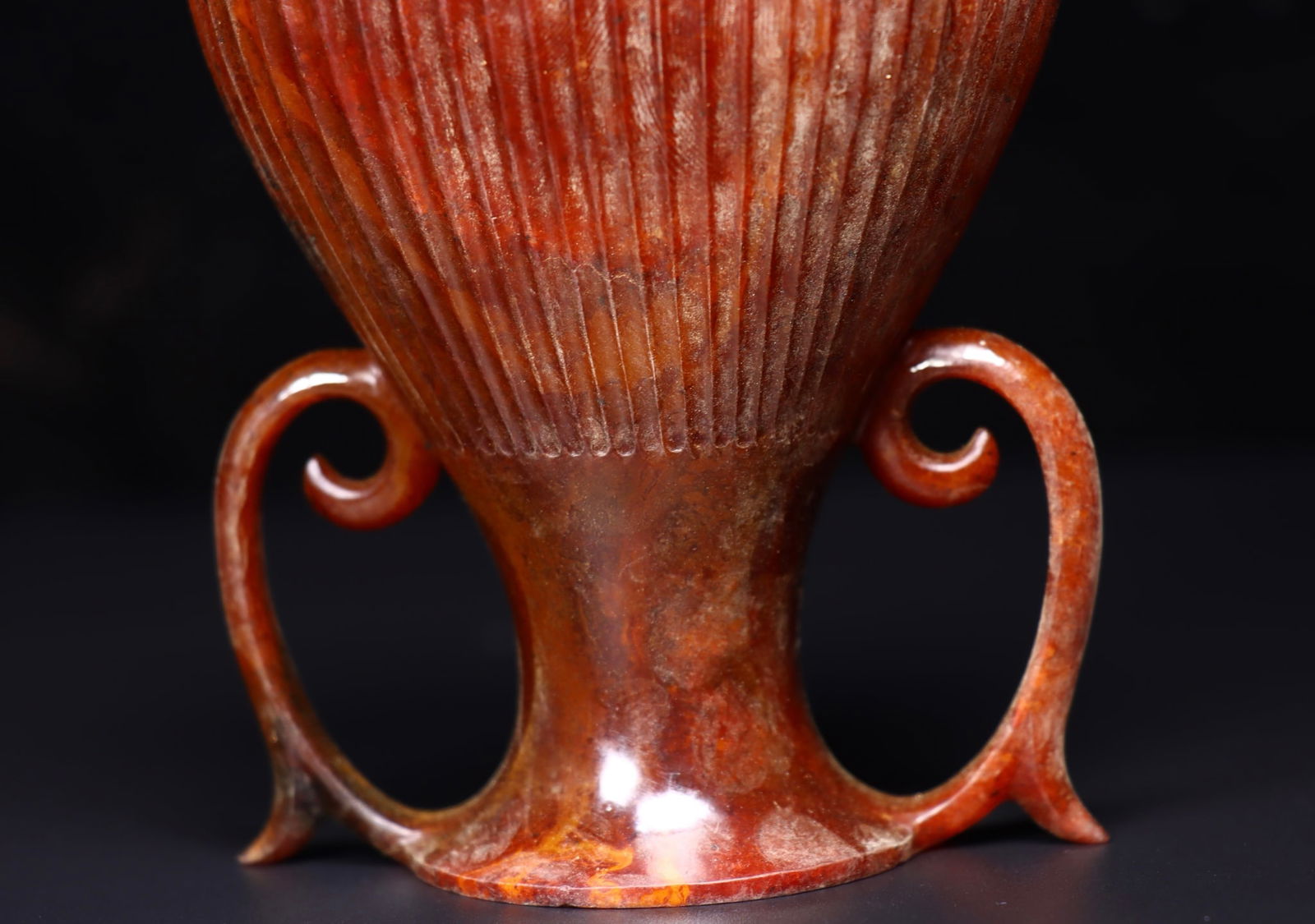 A Exquisite Hetian Jade Vase - 6