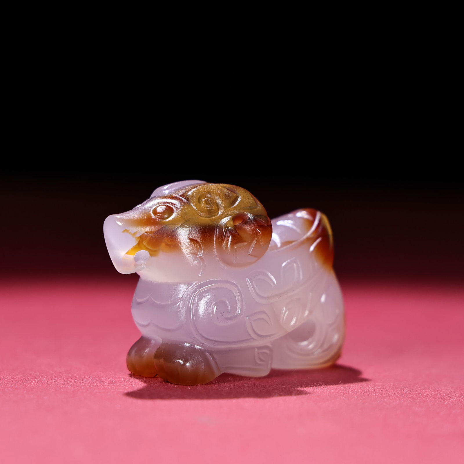 A Exquisite Agate Sheep Ornament - 2