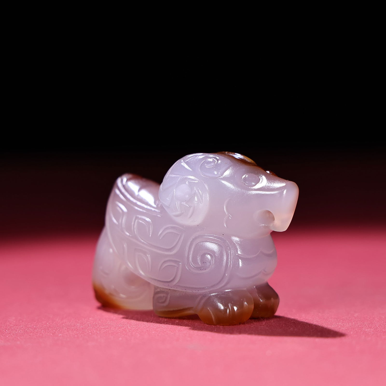 A Exquisite Agate Sheep Ornament - 4