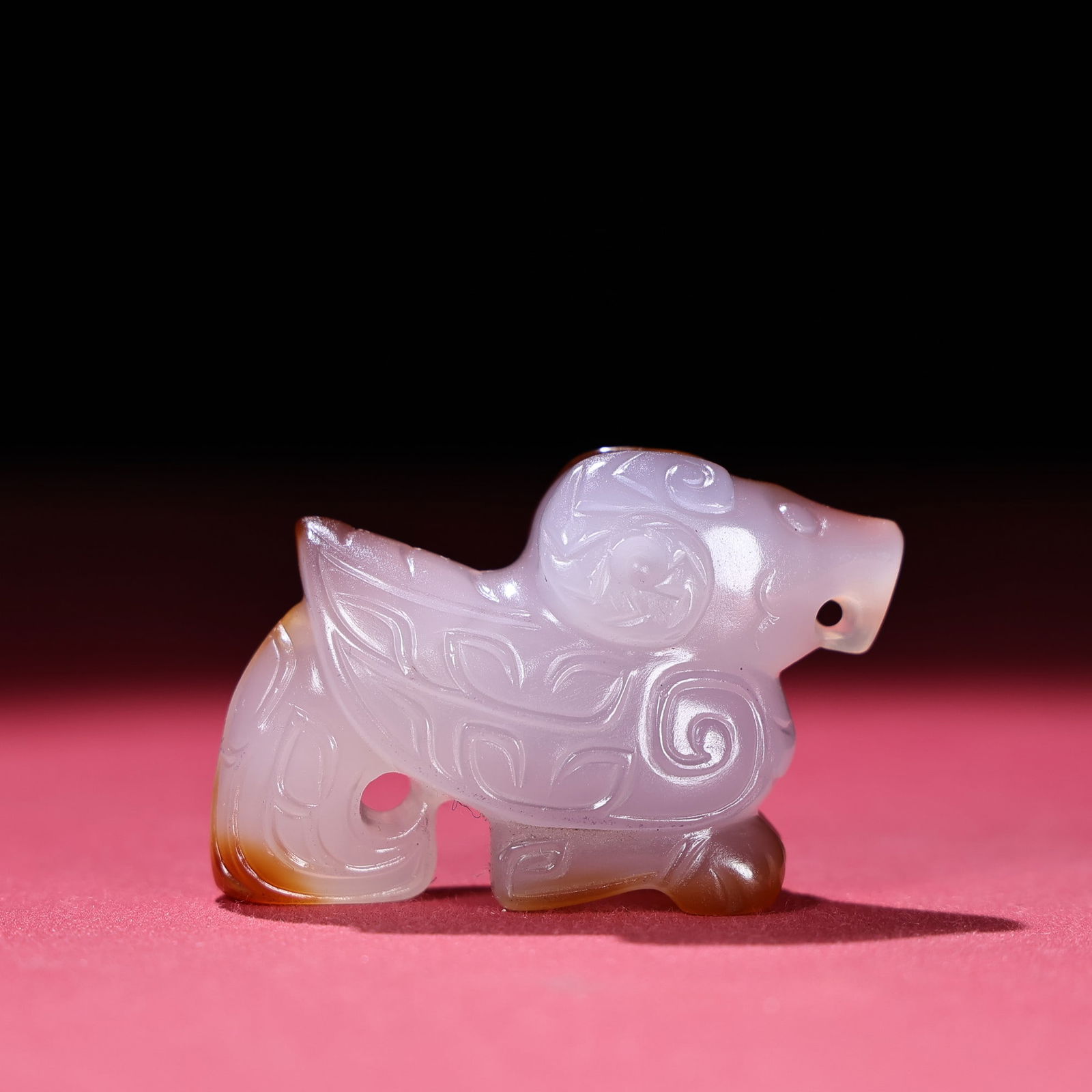 A Exquisite Agate Sheep Ornament - 6