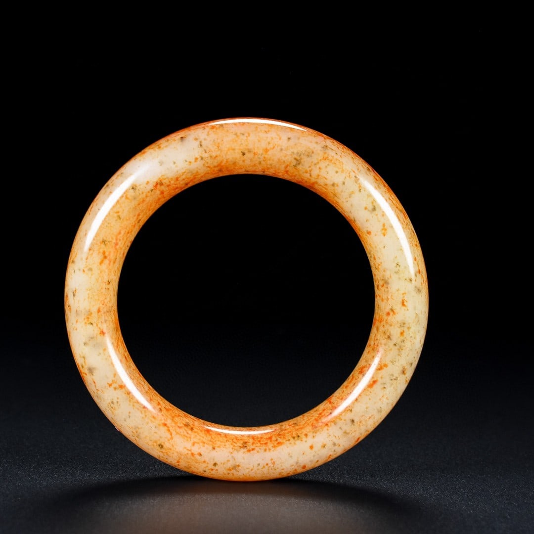 A Exquisite Hotan Jade Bracelets (1 of 8)